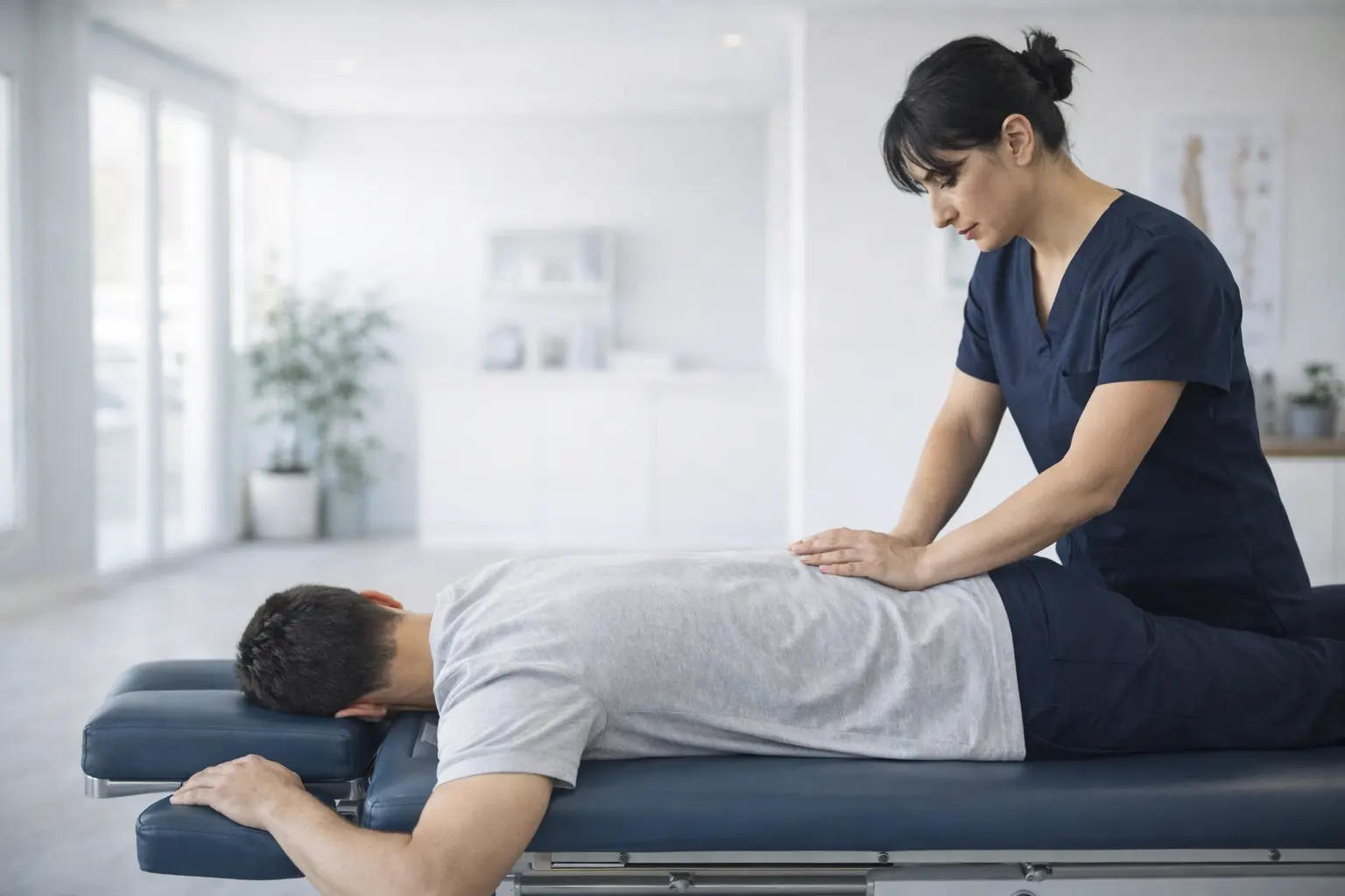 Ajuste quiropráctico en Dolorfin Santa Fe